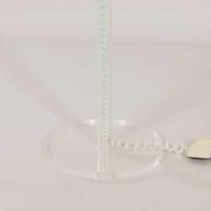 Witte Plexiglas Vloerlamp van Harco Loor, 1980s