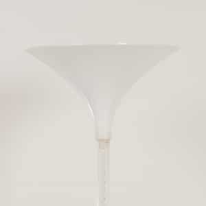 Witte Plexiglas Vloerlamp van Harco Loor, 1980s