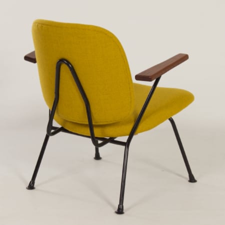 Paar Fauteuils van Gijs van der Sluis voor van Der Sluis Stalen Meubelen, 1960s