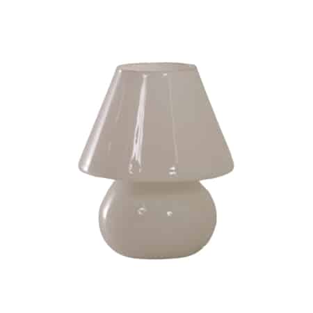 Kleine Glazen Mushroom Lamp van Hala, 1990s