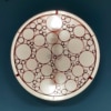 Grote Alliance Plafondlamp met Oranje Ringen van RAAK, 1970s
