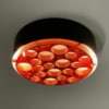 Grote Alliance Plafondlamp met Oranje Ringen van RAAK, 1970s
