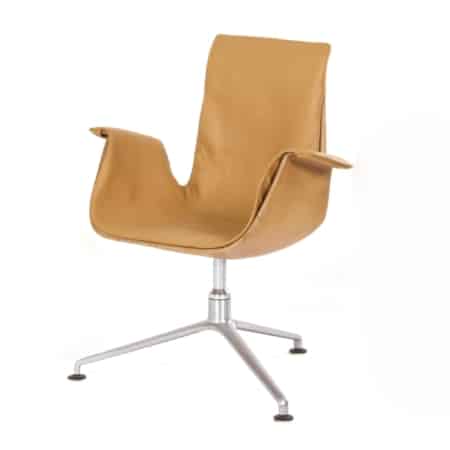 Tulip Draaistoel van Kastholm & Fabricius voor Kill Internationaal, 1960s - Camel