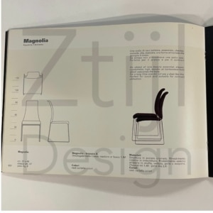 Magnolia Eetkamerstoelen van Kazuhide Takahama voor Dino Gavina, 2000s | Set van 4