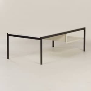 Witte Salontafel 3651 van Coen De Vries voor Gispen &#8211; 1960s