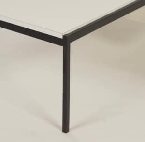 Witte Salontafel 3651 van Coen De Vries voor Gispen &#8211; 1960s