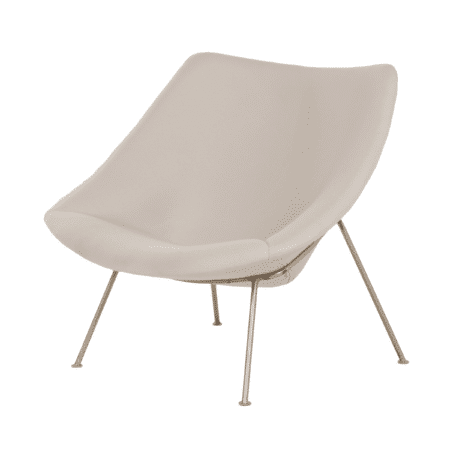 Oyster Fauteuil 156 van Pierre Paulin voor Artifort, 1960s – Opnieuw Bekleed