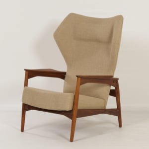 Deense Oorfauteuil van Ib-Kofod Larsen voor Gelderland en Pastoe, 1950s