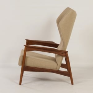 Deense Oorfauteuil van Ib-Kofod Larsen voor Gelderland en Pastoe, 1950s