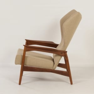 Deense Oorfauteuil van Ib-Kofod Larsen voor Gelderland en Pastoe, 1950s