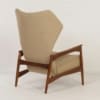 Deense Oorfauteuil van Ib-Kofod Larsen voor Gelderland, 1950s | Verstelbaar in Drie Standen