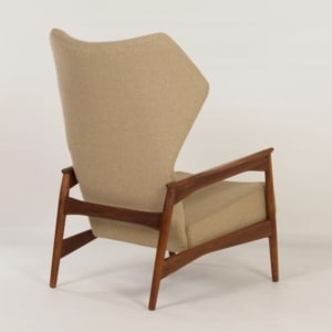 Deense Oorfauteuil van Ib-Kofod Larsen voor Gelderland en Pastoe, 1950s