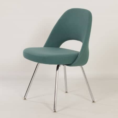 Groene Eetkamer Stoelen van Eero Saarinen voor Knoll, 2000s | Set van 4