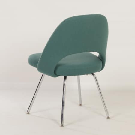 Groene Eetkamer Stoelen van Eero Saarinen voor Knoll, 2000s | Set van 4