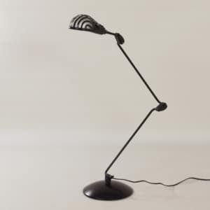 Zwarte Igloo Bureaulamp van Tommaso Cimini voor Lumina, 1980s