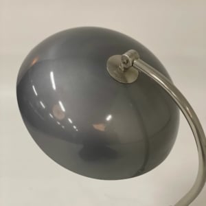 Bureaulamp Model 144 van H. Busquet voor Hala, 1950s | Zilvergrijs