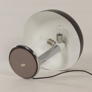 Zwarte Tafellamp van Heinz F.W. Stahl voor Hillebrand, 1970s