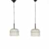 Set Hanglampen van Arnold Berges voor Staff Leuchten, 1970s – Geel