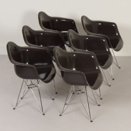 DAR Stoelen van Charles Eames voor Modernica, 2000s &#8211; Set van 6