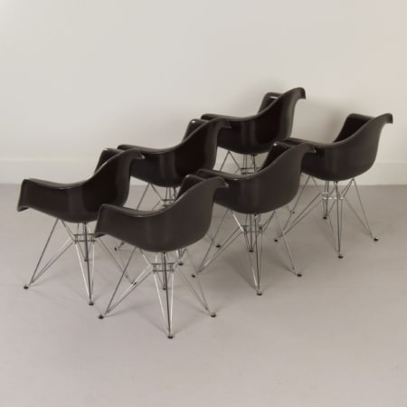 DAR Stoelen van Charles Eames voor Modernica, 2000s &#8211; Set van 6