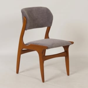 Deense Eetkamerstoelen, 1960s &#8211; Set van 4, Nieuwe Bekleding