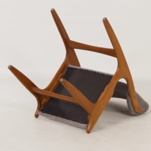 Deense Eetkamerstoelen, 1960s &#8211; Set van 4, Nieuwe Bekleding