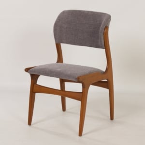 Deense Eetkamerstoelen, 1960s &#8211; Set van 4, Nieuwe Bekleding