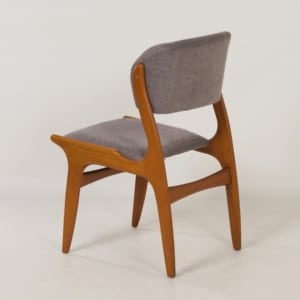 Deense Eetkamerstoelen, 1960s &#8211; Set van 4, Nieuwe Bekleding