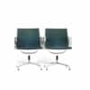 EA 107 Bureaustoel in Witte Netweave van Charles & Ray Eames voor Vitra, 2000s