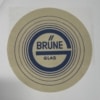Vintage Plafonière met Dubbele Glazen Kap van Brüne, 1960s