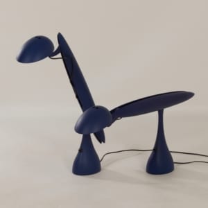 Paar Reiger &#8216;Heron&#8217; Tafellampen van Isao Hosoe voor Luxo, 1990s
