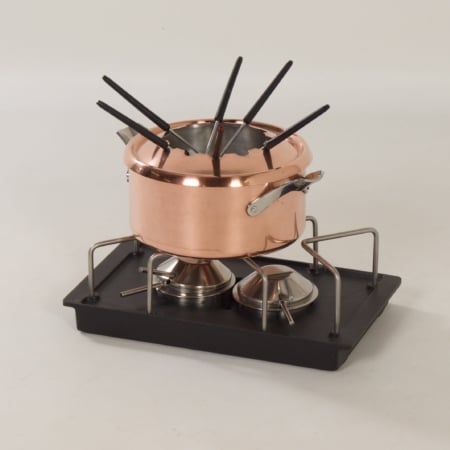 Deense Fondueset van Henning Koppel voor Georg Jensen, 1970s