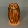 Vintage Bamboe Vloer- of Tafellamp, 1970s
