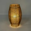 Vintage Bamboe Vloer- of Tafellamp, 1970s