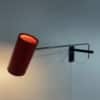 Rode Wandlamp &#8217;39&#8217; van Willem Hagoort voor Hagoort Lampen, 1960s