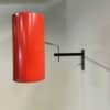 Rode Wandlamp &#8217;39&#8217; van Willem Hagoort voor Hagoort Lampen, 1960s
