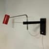Rode Wandlamp &#8217;39&#8217; van Willem Hagoort voor Hagoort Lampen, 1960s