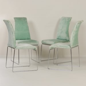 Magnolia Eetkamerstoelen van Kazuhide Takahama voor Dino Gavina, 2000s | Set van 4