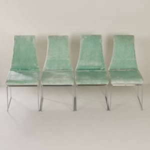 Magnolia Eetkamerstoelen van Kazuhide Takahama voor Dino Gavina, 2000s | Set van 4