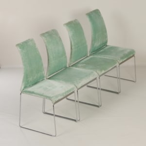 Magnolia Eetkamerstoelen van Kazuhide Takahama voor Dino Gavina, 2000s | Set van 4