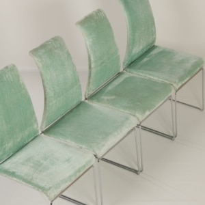 Magnolia Eetkamerstoelen van Kazuhide Takahama voor Dino Gavina, 2000s | Set van 4