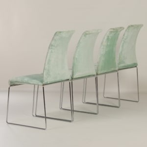Magnolia Eetkamerstoelen van Kazuhide Takahama voor Dino Gavina, 2000s | Set van 4