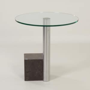 Bijzettafel HK-2 van Hank Kwint voor Metaform, ca. 1980