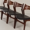 Teak Eetkamerstoelen van Erik Buck voor CHR. Christensens, 1960 &#8211; Set van 4