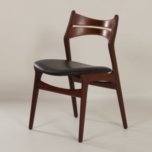 Teak Eetkamerstoelen van Erik Buck voor CHR. Christensens, 1960 &#8211; Set van 4