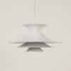 Deense Hanglamp Radius van Eric Balslev voor Fog &#038; Mørup, 1970s
