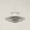 Deense Hanglamp Radius van Eric Balslev voor Fog &#038; Mørup, 1970s