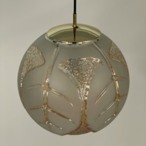Grote Kristallen Hanglamp van Peill &amp; Putzler, 1970s