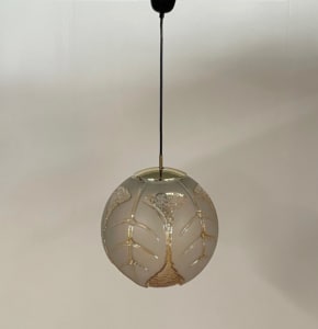 Grote Kristallen Hanglamp van Peill &amp; Putzler, 1970s