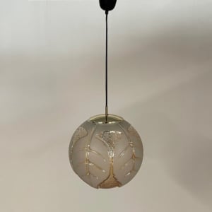 Grote Kristallen Hanglamp van Peill &amp; Putzler, 1970s